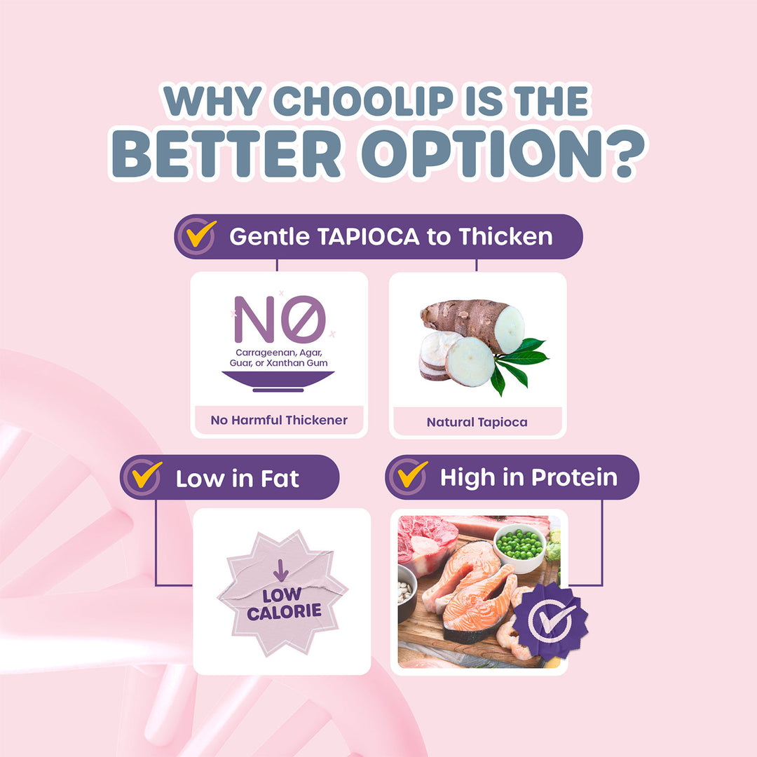 Choolip Squeeze Vita Stick Pouches - Vitamin-Infused Pet Treats