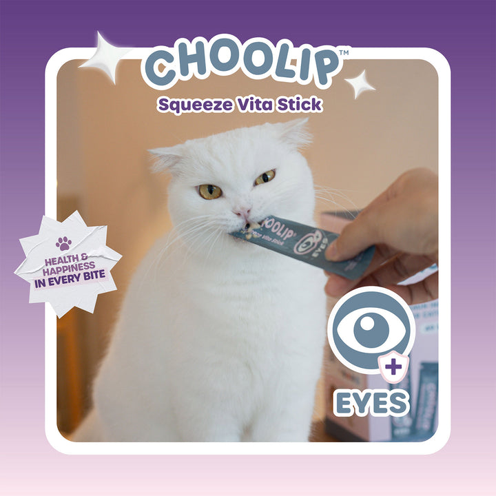Choolip Squeeze Vita Stick Pouches - Vitamin-Infused Pet Treats