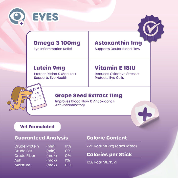 Choolip Squeeze Vita Stick Pouches - Vitamin-Infused Pet Treats