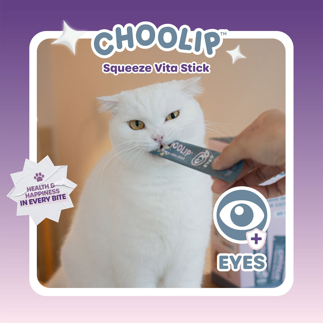 Choolip Squeeze Vita Stick Pouches - Vitamin-Infused Pet Treats