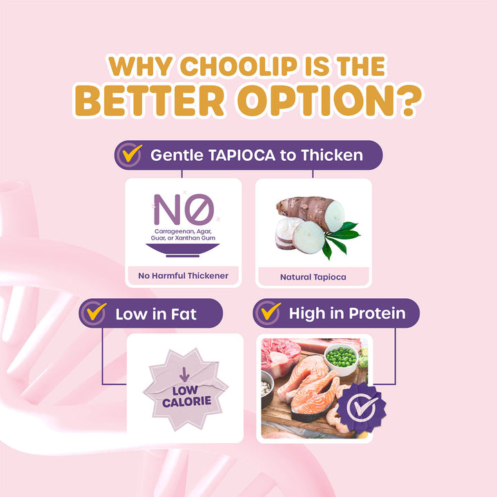 Choolip Squeeze Vita Stick Pouches - Vitamin-Infused Pet Treats