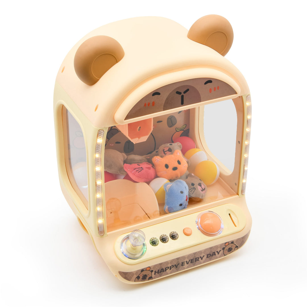 Contixo CM1 Brown Capybara Claw Machine | Mini Arcade Prize Grabber