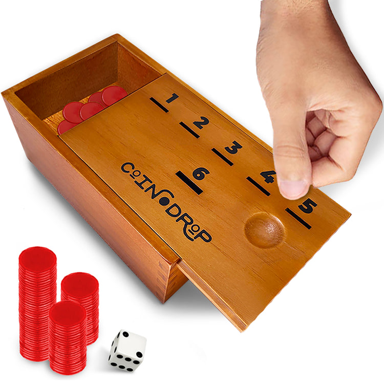 Coin Drop™  | Simple + Strategic Dice Game