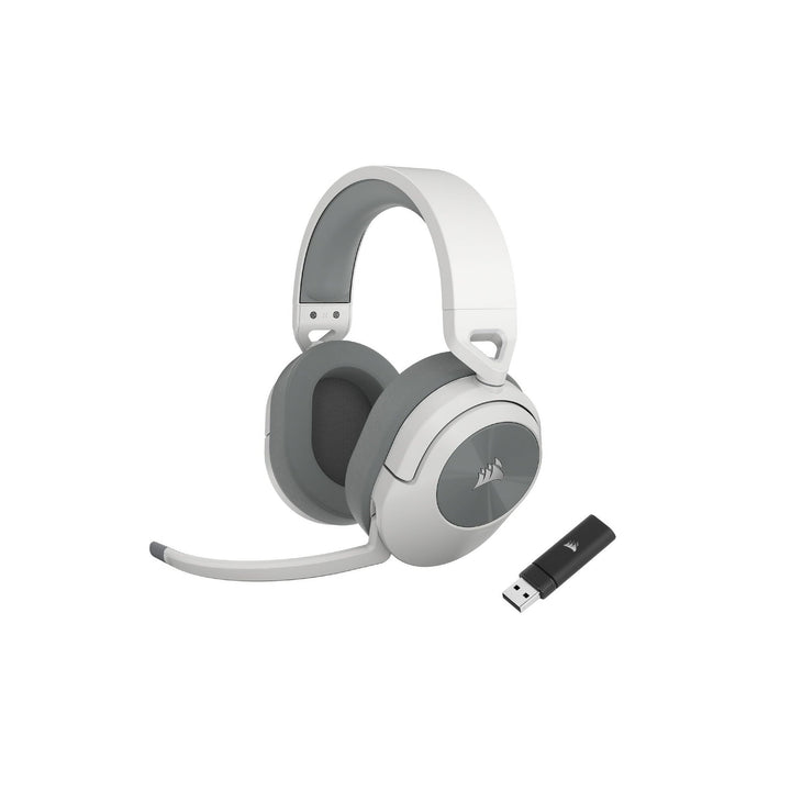 CORSAIR HS Series HS55 Wireless Gaming Headset for PC, PS5, and Mobile in White
