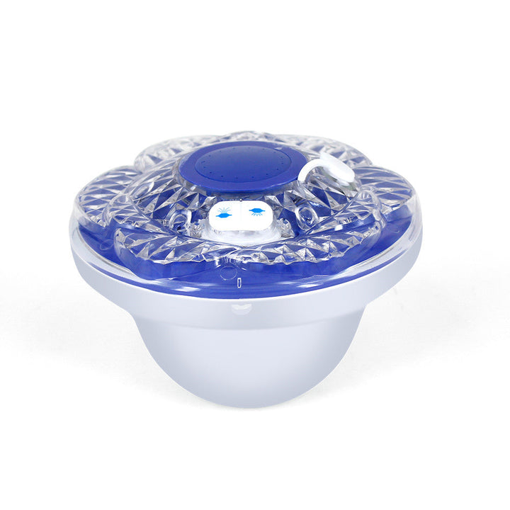 Mini-Saturn Floating Spray Fountain W Light Show for Pool IP68 Waterproof Rated