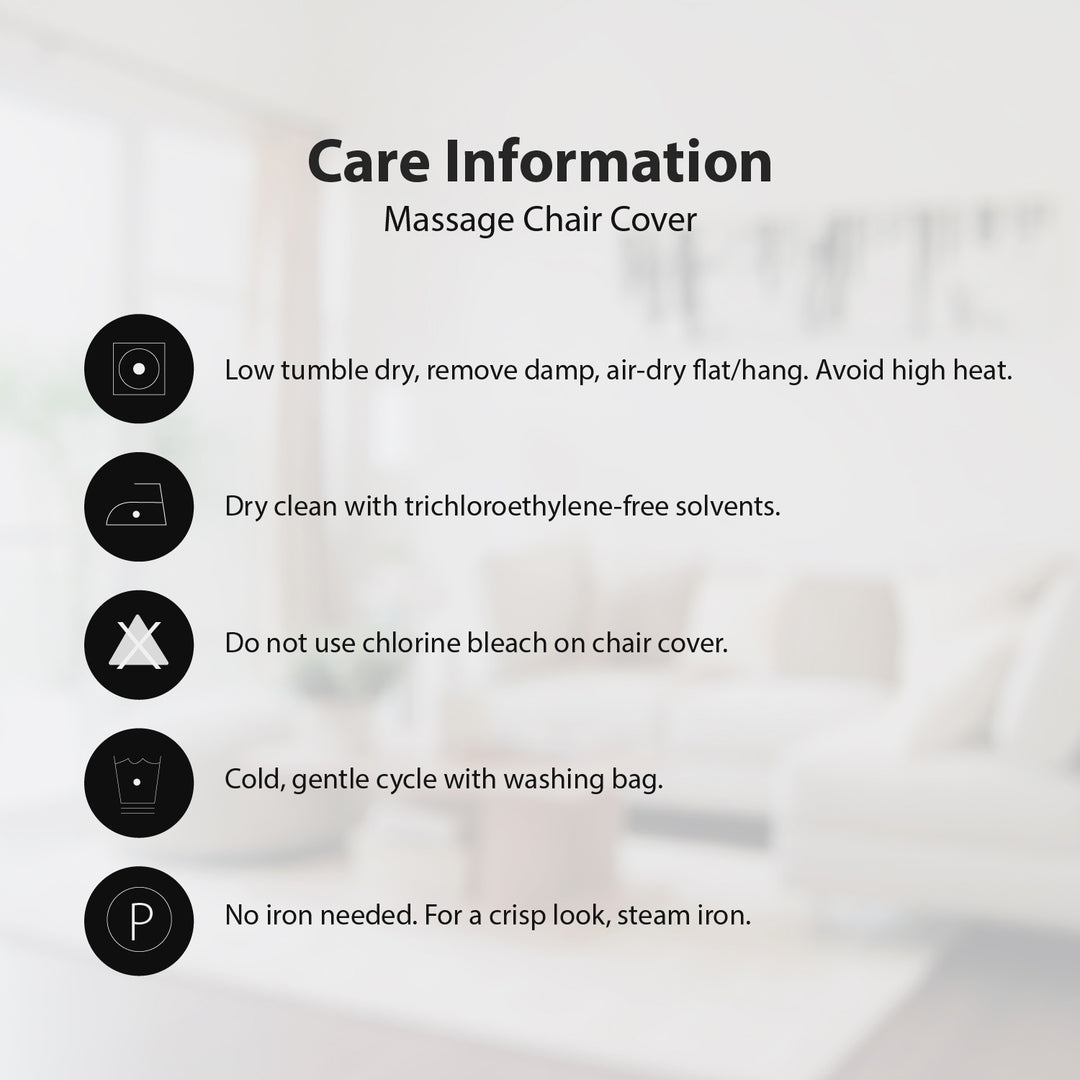 Osaki Massage Chair Cleaner & Chair Cover Bundle