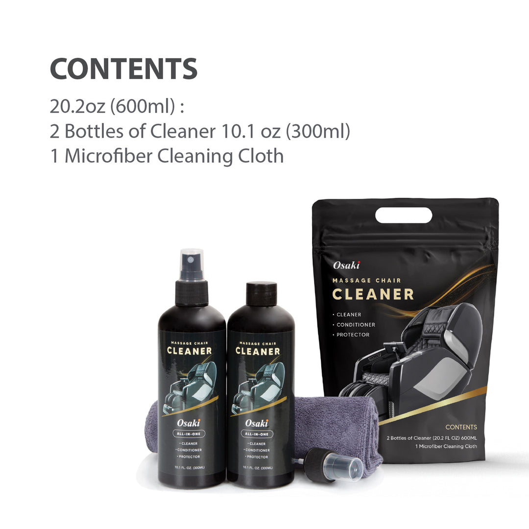 Osaki Massage Chair Cleaner & Chair Cover Bundle