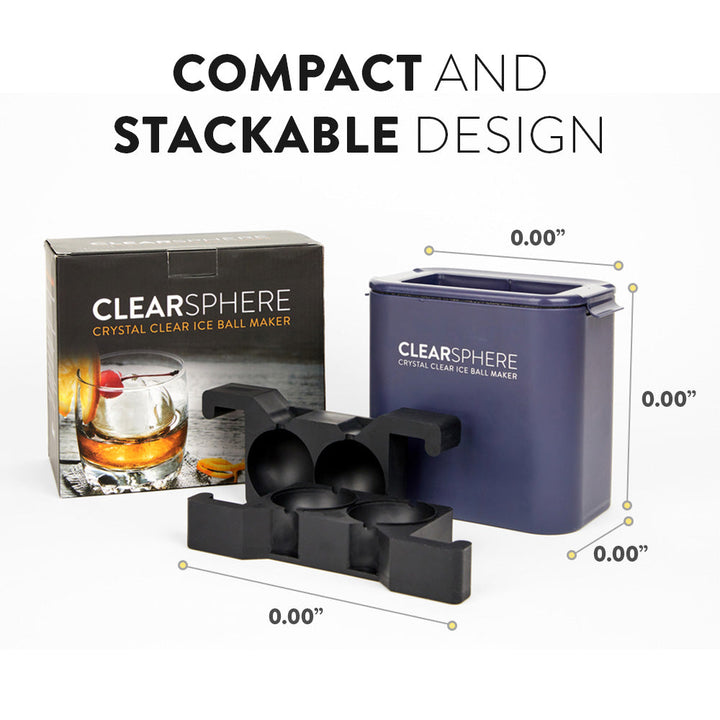 Clearsphere System Ice Ball Maker by The Whiskey Ball