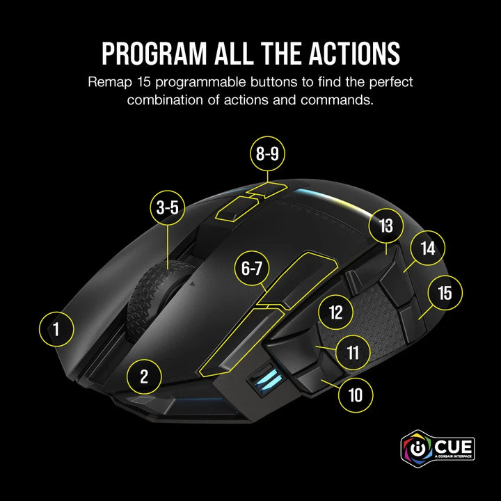 Corsair DARKSTAR RGB Wireless Gaming Mouse
