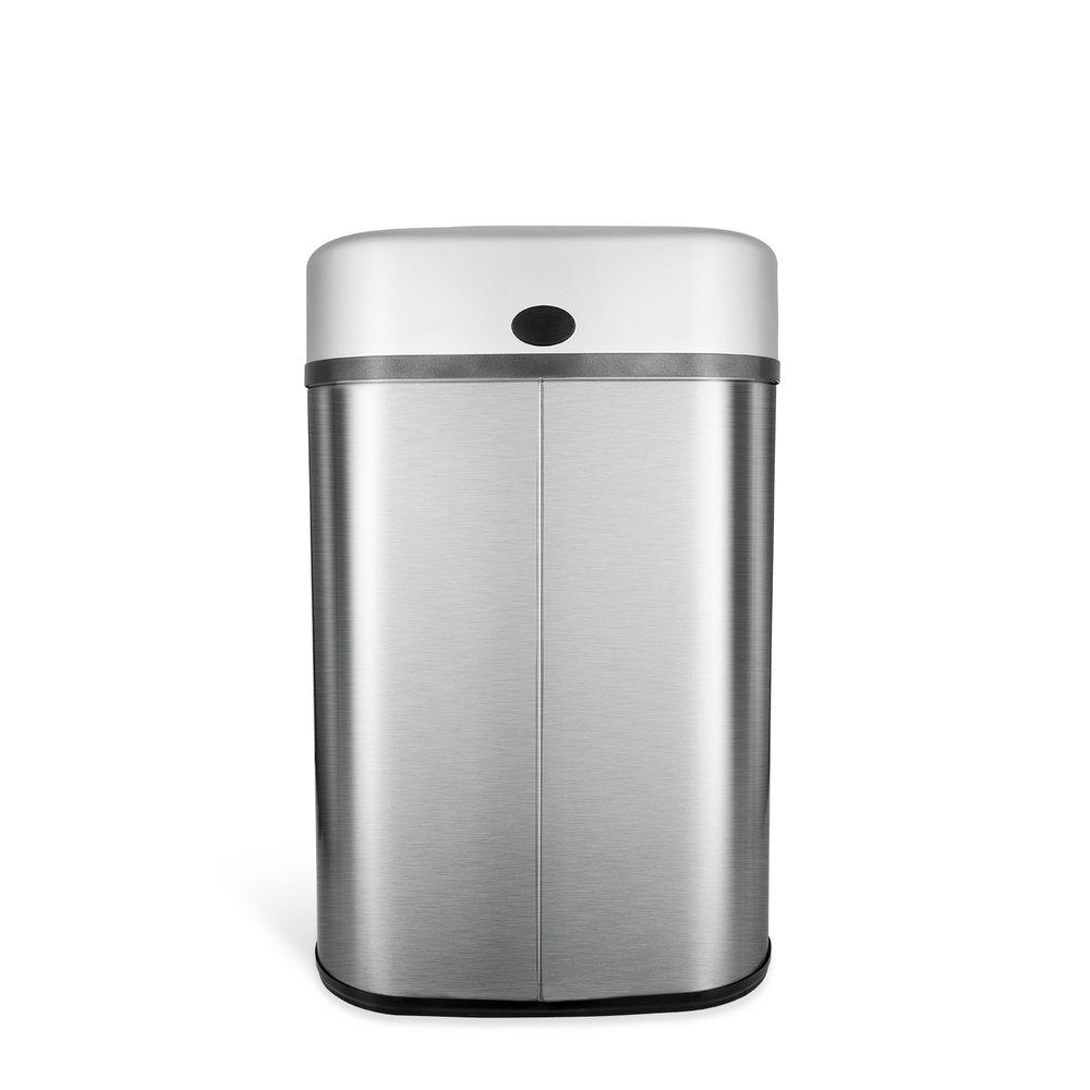 Rectangular Motion Sensor Trash Can 21.1 Gallon | DZT-80-4
