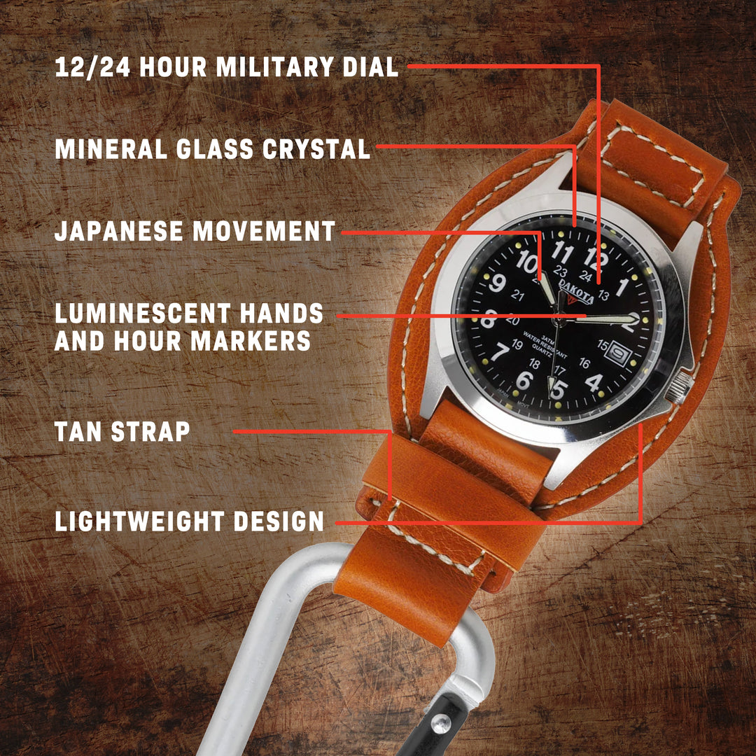 Dakota Leather Clip - 35496