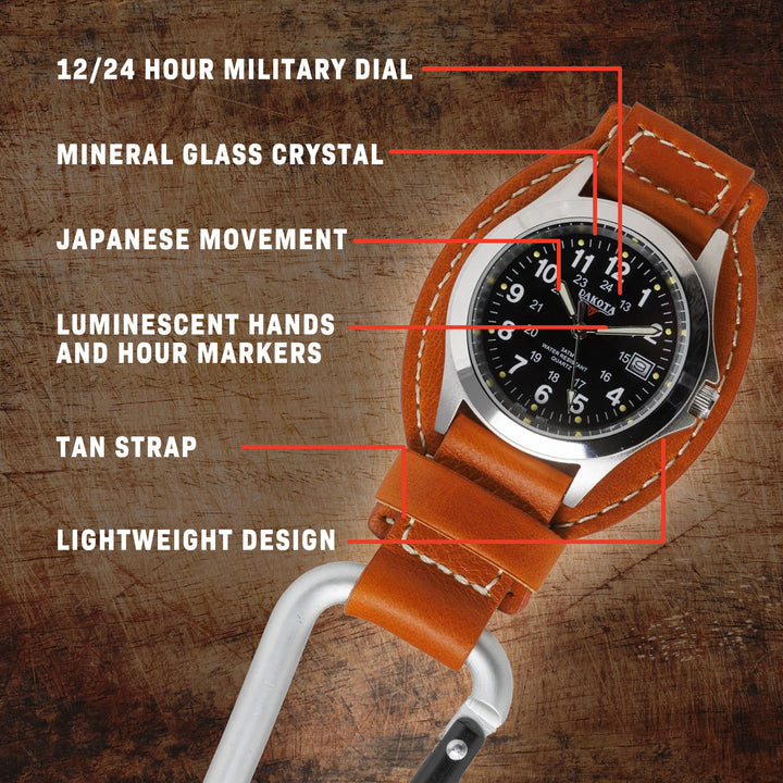 Dakota Leather Clip - 35496