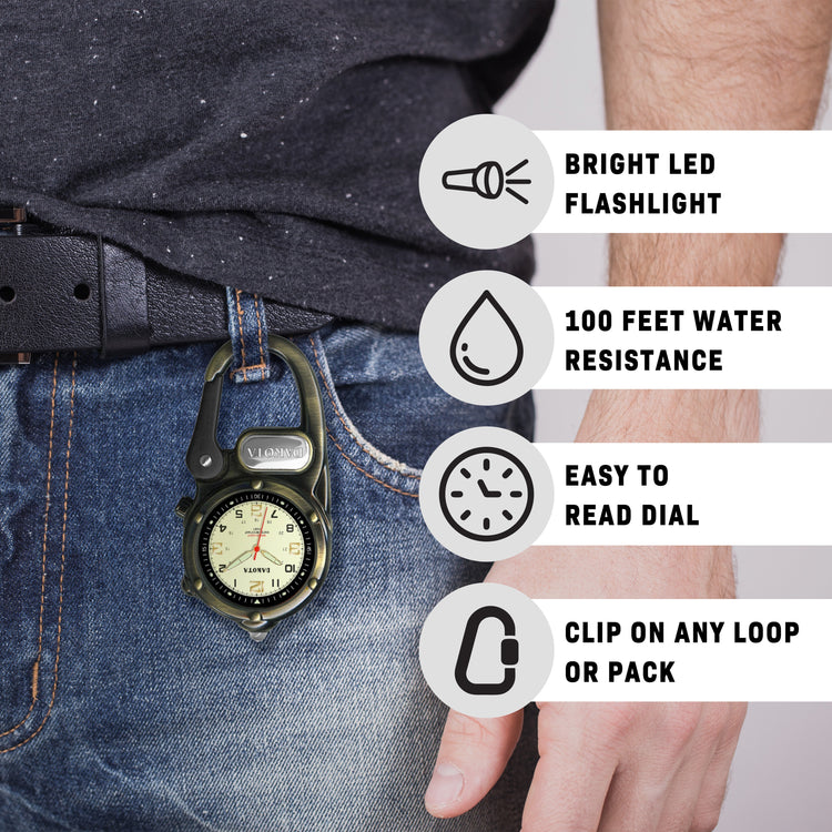 Miniclip Microlight - 38213 by Dakota Watch Wholesale
