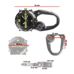 Analog Digital Clip - 38249 by Dakota Watch Wholesale