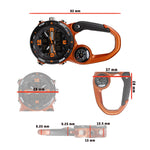 Analog Digital Clip - 38267 by Dakota Watch Wholesale