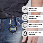 Analog Cage Clip - 39003 by Dakota Watch Wholesale