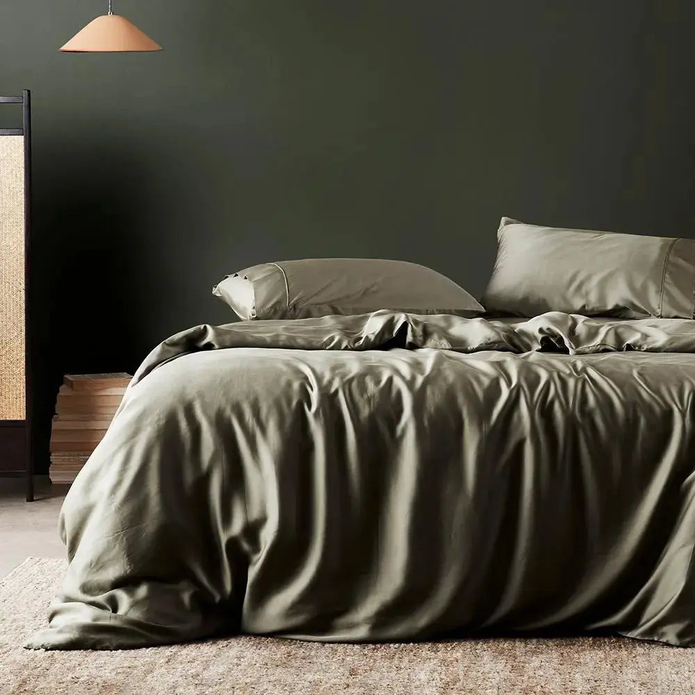 CleanBamboo® Signature Sateen Duvet Cover by ettitude