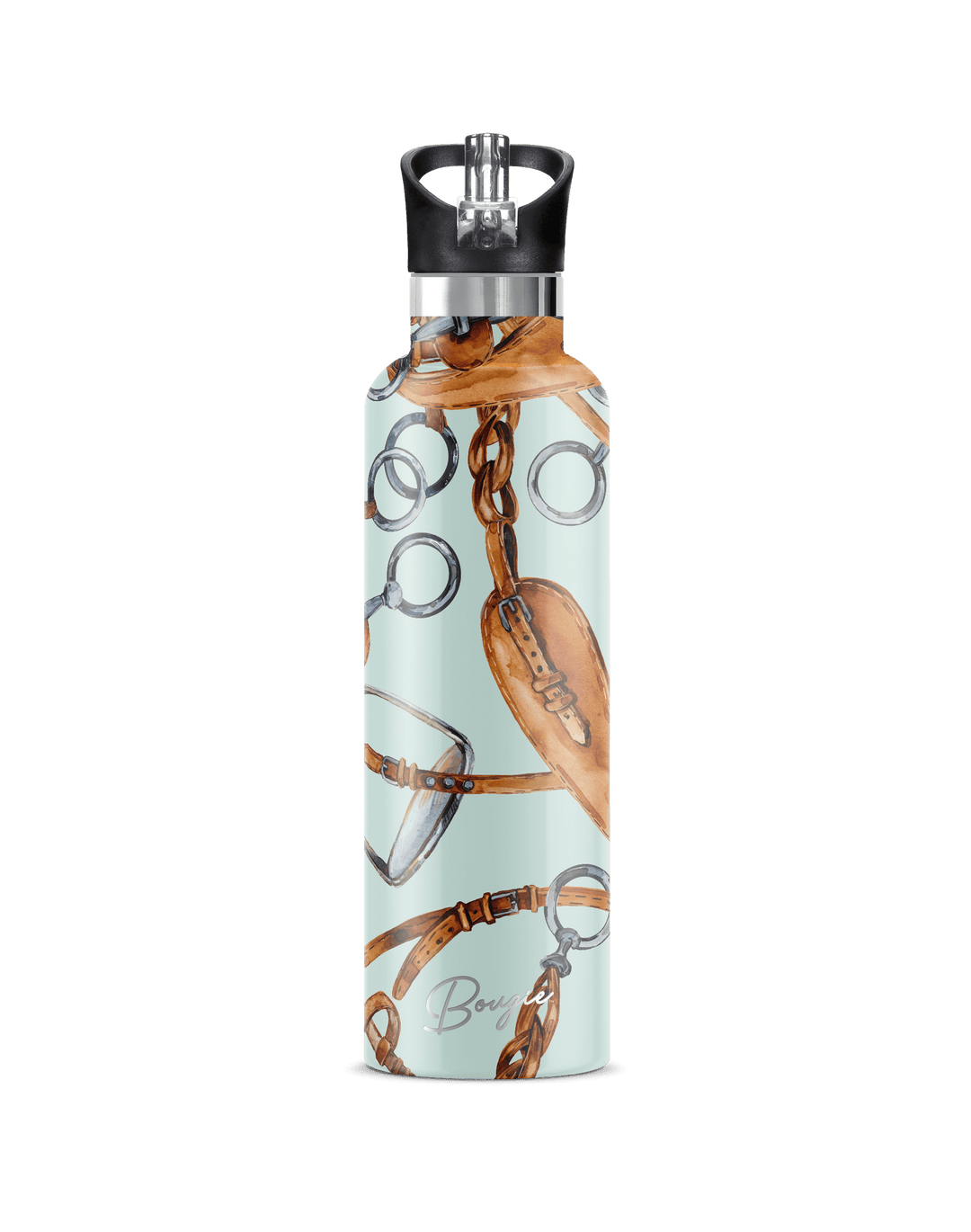 Equestri 25oz | Blue Equestrian Print