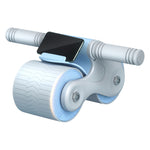 Anti-slip AB Roller Wheel Set with Kneel Pad - Home Gym Abdominal Exerciser - Gray by VYSN