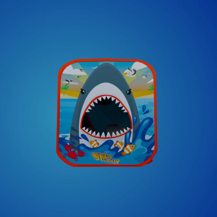 Shark Frenzy™  | 2-In-1 Bean Bag Toss Game for Kids