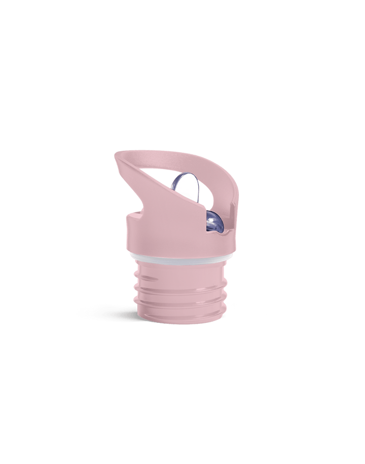 Flip ‘N’ Sip Lid Light Pink | 2 Straws + 1 Cleaner