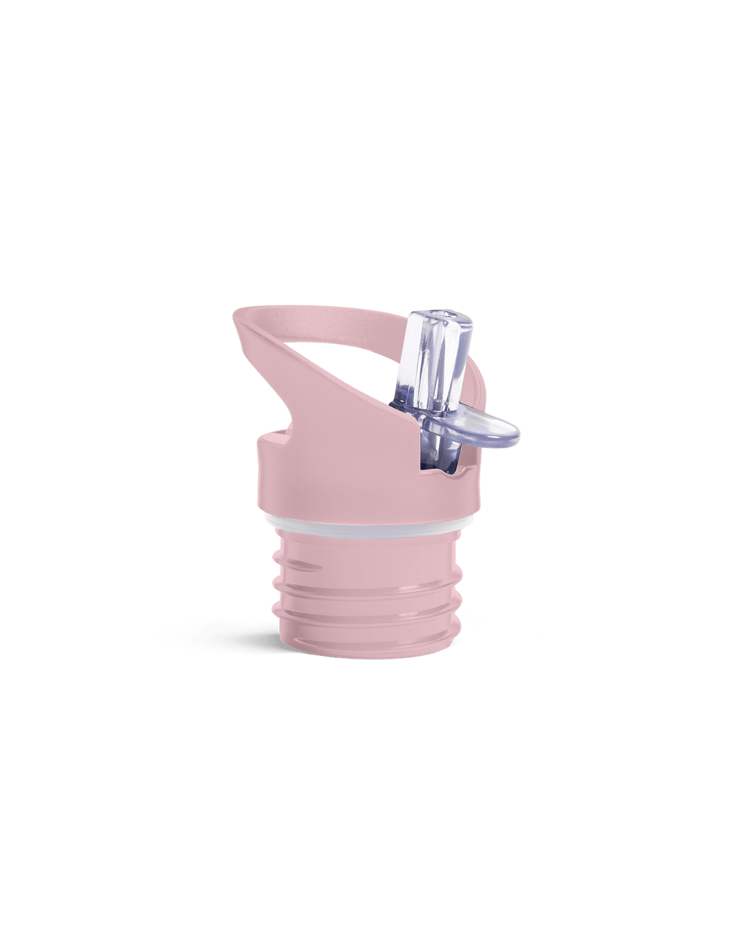 Flip ‘N’ Sip Lid Light Pink | 2 Straws + 1 Cleaner