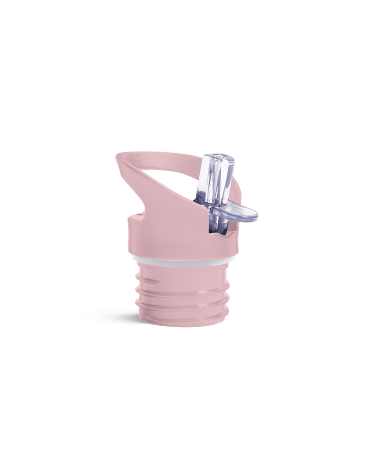 Flip ‘N’ Sip Lid Light Pink | 2 Straws + 1 Cleaner