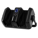 Foot and Calf Massager with Heat Shiatsu Deep Kneading Rolling Smart Electric Leg Massager-Black by VYSN