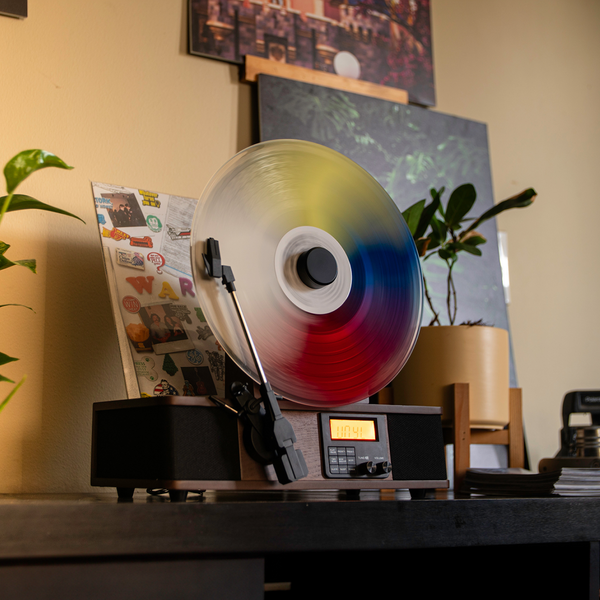 Fuse WRAP Vertical Record Player with Bluetooth Brookstone