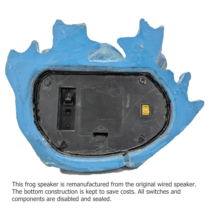 SDX Audio Waterproof Rechargeable Durable Polymer Wireless Frog Rock Speaker