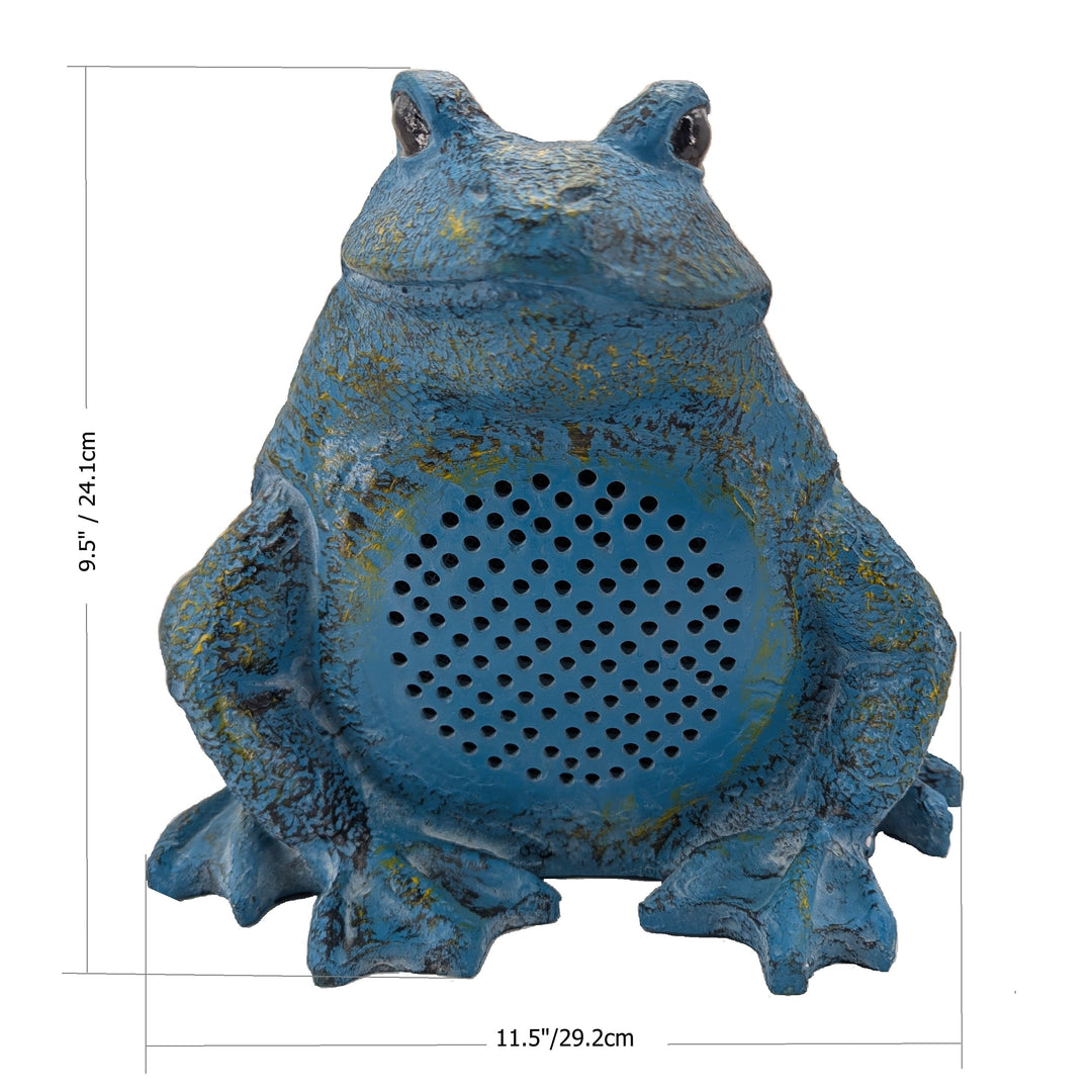 SDX Audio Waterproof Rechargeable Durable Polymer Wireless Frog Rock Speaker