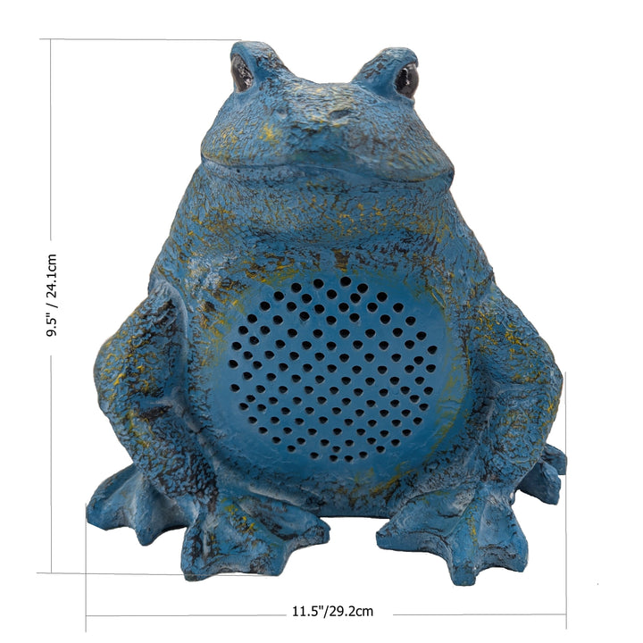 SDX Audio Waterproof Rechargeable Durable Polymer Wireless Frog Rock Speaker