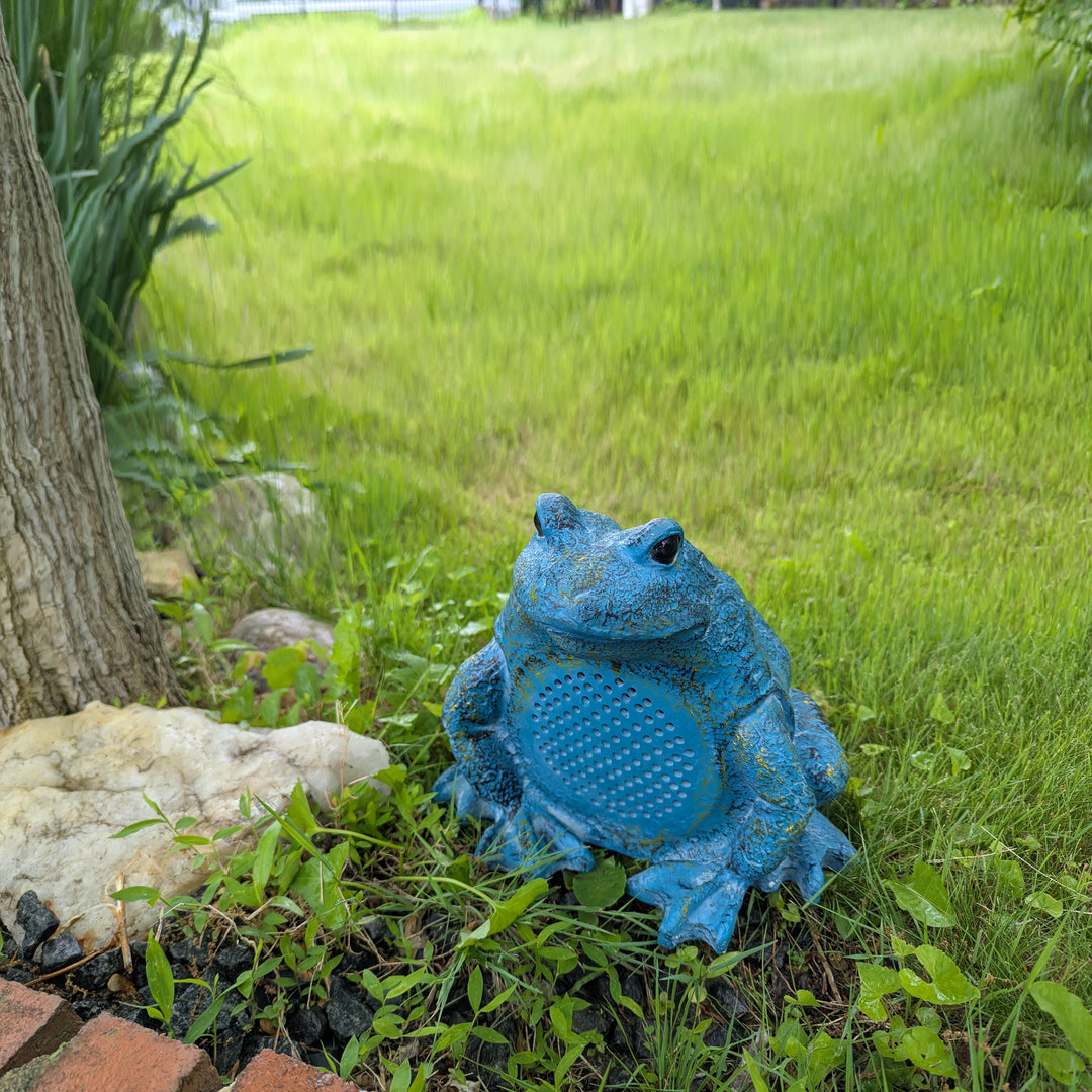 SDX Audio Waterproof Rechargeable Durable Polymer Wireless Frog Rock Speaker