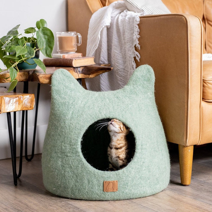 Eucalyptus Green | Ear Style Cave by Fuzzy Cove