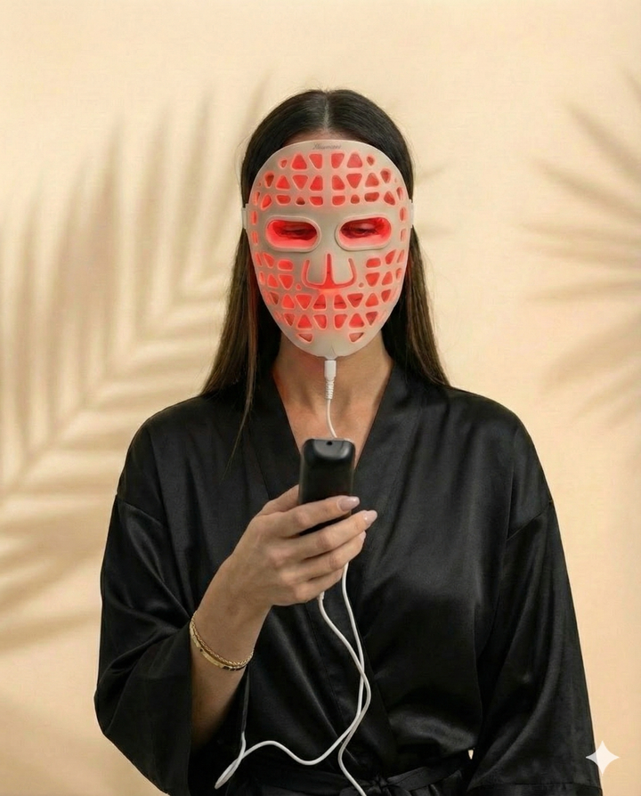 Feather LED  Mask
