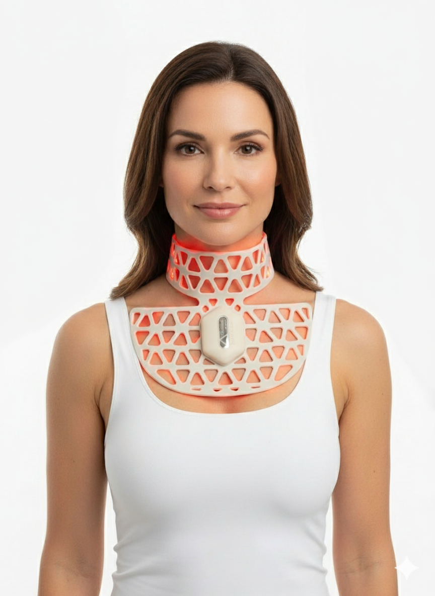 Feather Neck Mask
