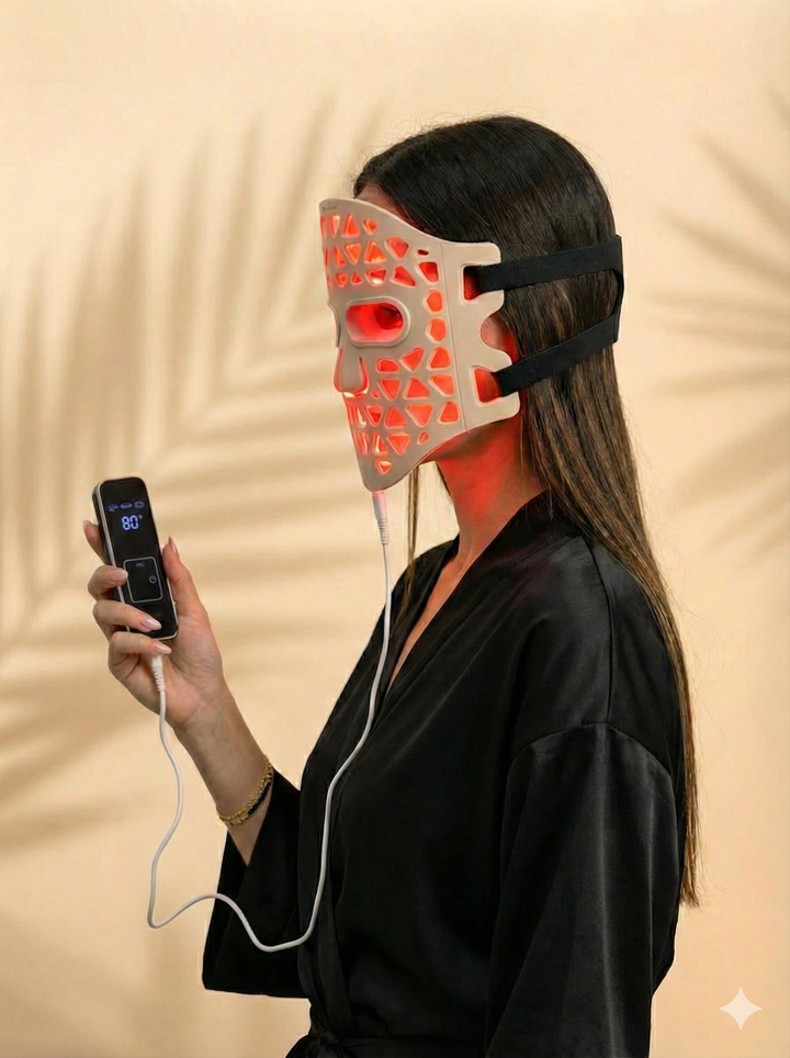 Feather LED  Mask