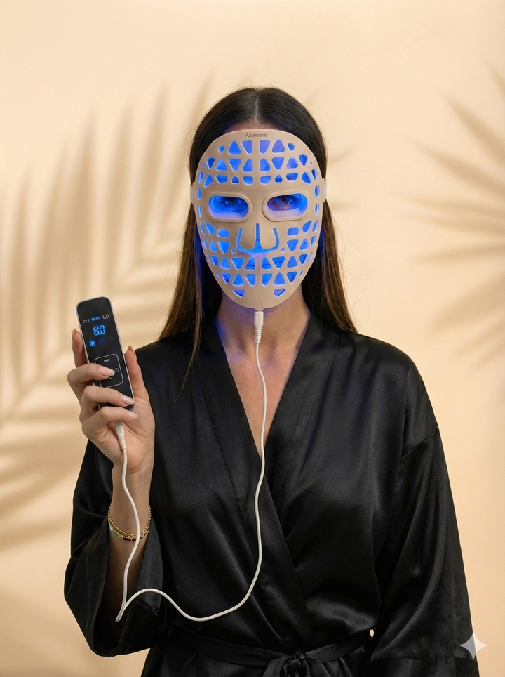 Feather LED  Mask