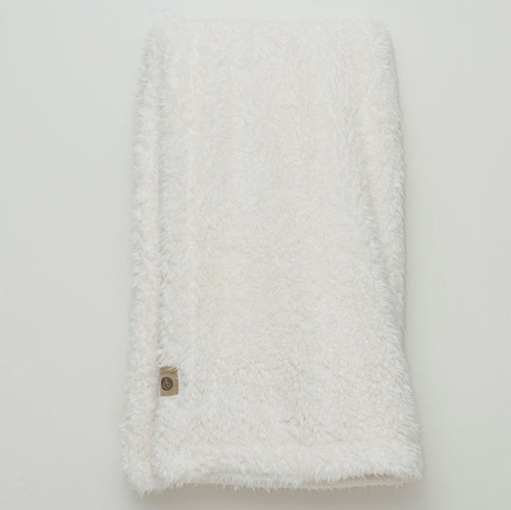 ANGEL PLUSH BLANKET | BIG - WHISPER WHITE