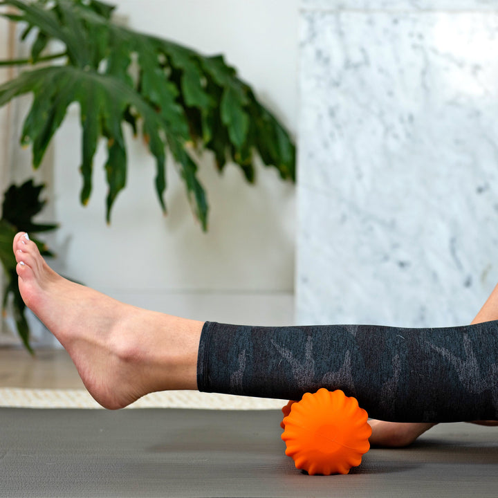 Vibrating Peanut Massage Ball Roller with 4 Intensity Levels