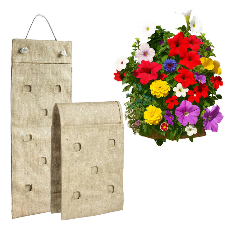 HANG & GROW Burlap Saddle Bag – 1