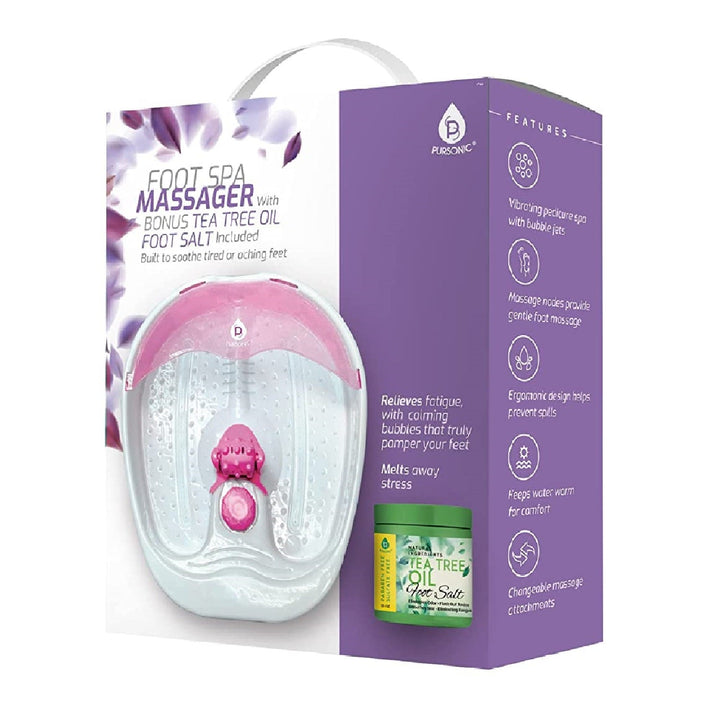 Foot Spa Massager with Tea Tree Oil Foot Salt Scrub