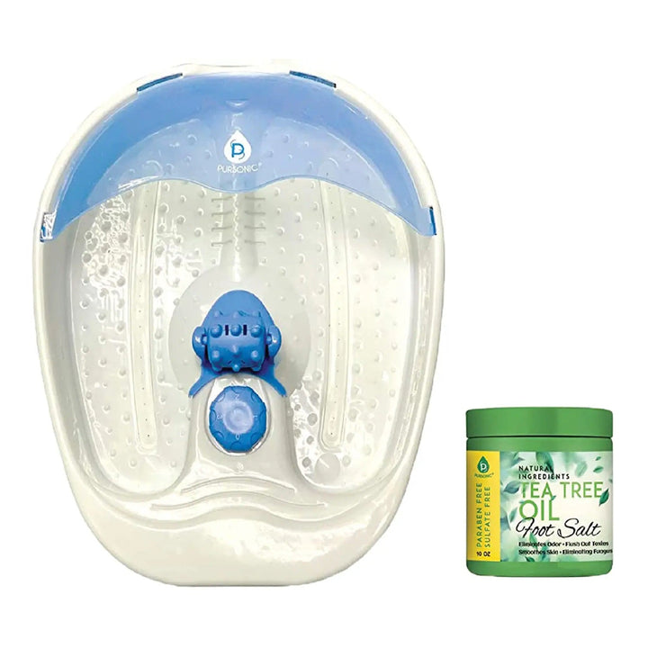 Foot Spa Massager with Tea Tree Oil Foot Salt Scrub