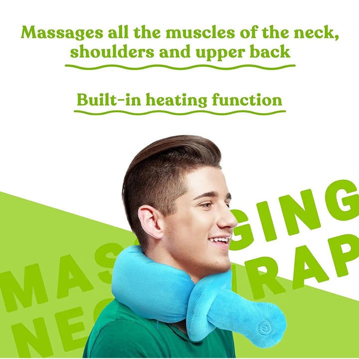 Portable Neck & Shoulder Adjustable Massaging Wrap by Pursonic