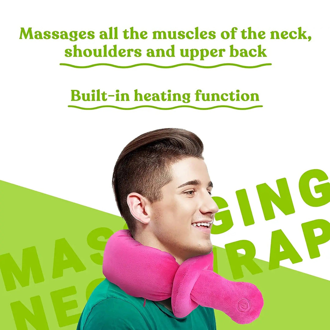 Portable Neck & Shoulder Adjustable Massaging Wrap by Pursonic