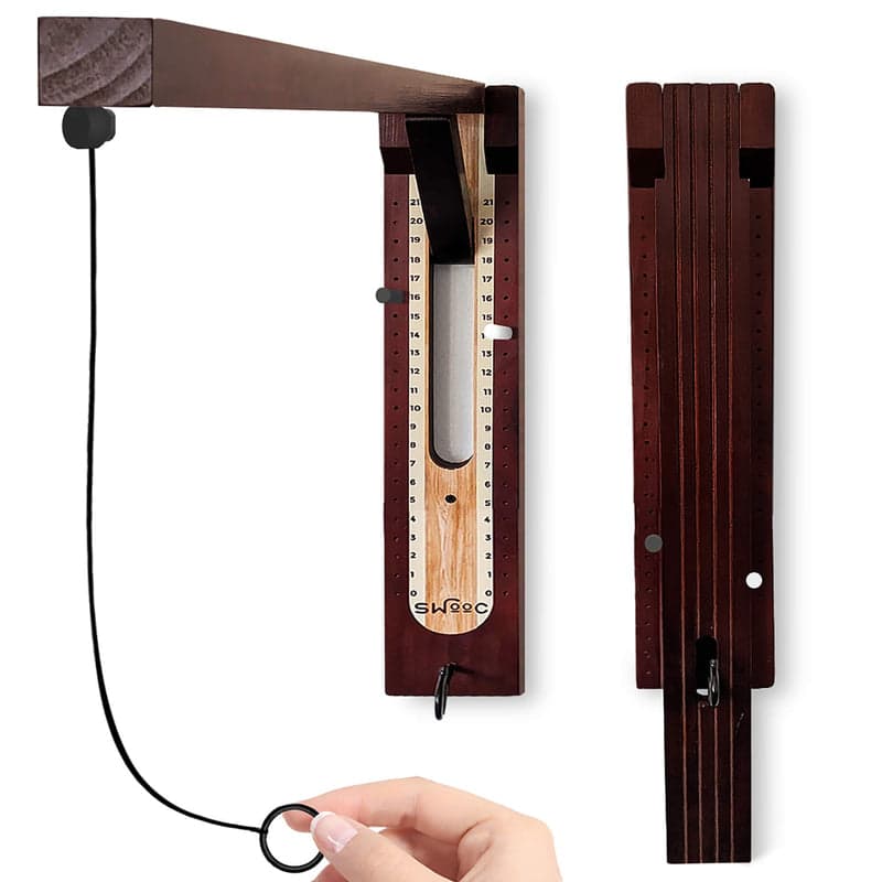 Hook And Ring Game - Wall Mounted Modern Design