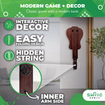 Hook And Ring Game - Wall Mounted Guitar Design