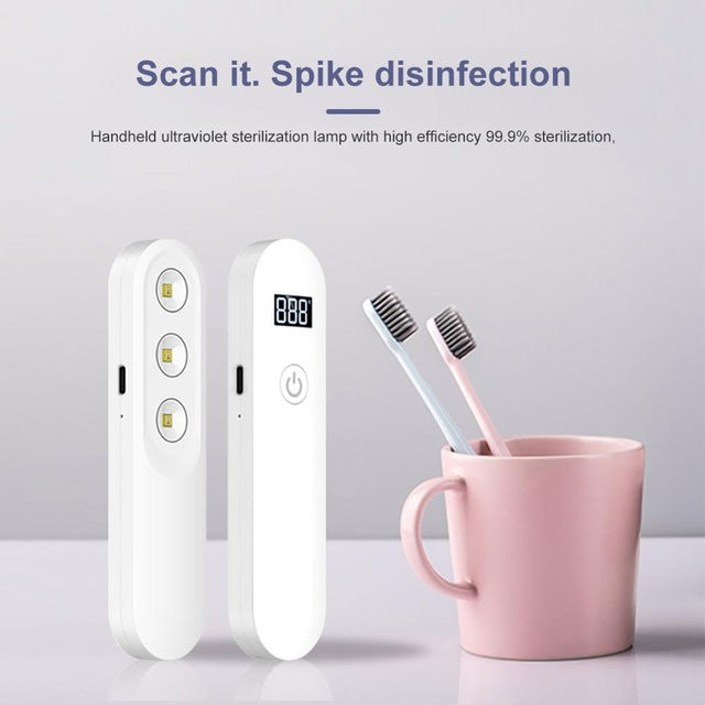 Super Fast Mini Ultraviolet Bar Light With LED Timer Vista Shops