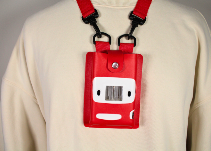 Mobile Virus Protection-Pro (MVP-Pro)-Handheld- With Red Holster