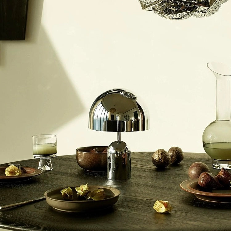 Bell LED Table Lamp, Large Dimmable Modern Bedside Lamp by INSPECIAL HOME